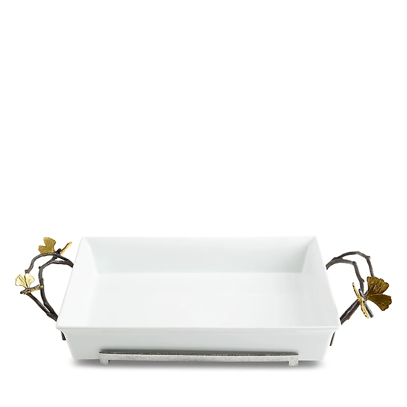 Michael Aram Butterfly Ginkgo 3-Qt. Casserole Dish