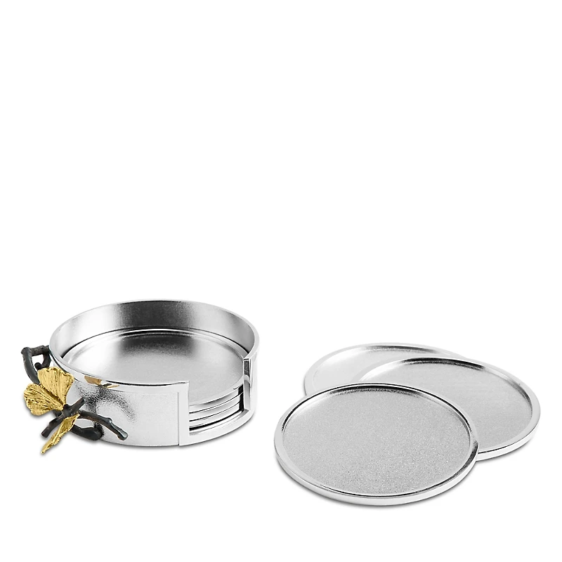 Michael Aram Butterfly Ginkgo Coaster, Set of 6