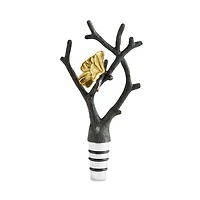 Butterfly Ginkgo Wine Stopper
