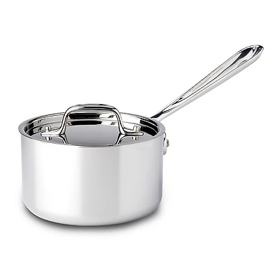 D3 Stainless Steel Quart Sauce Pan with Lid