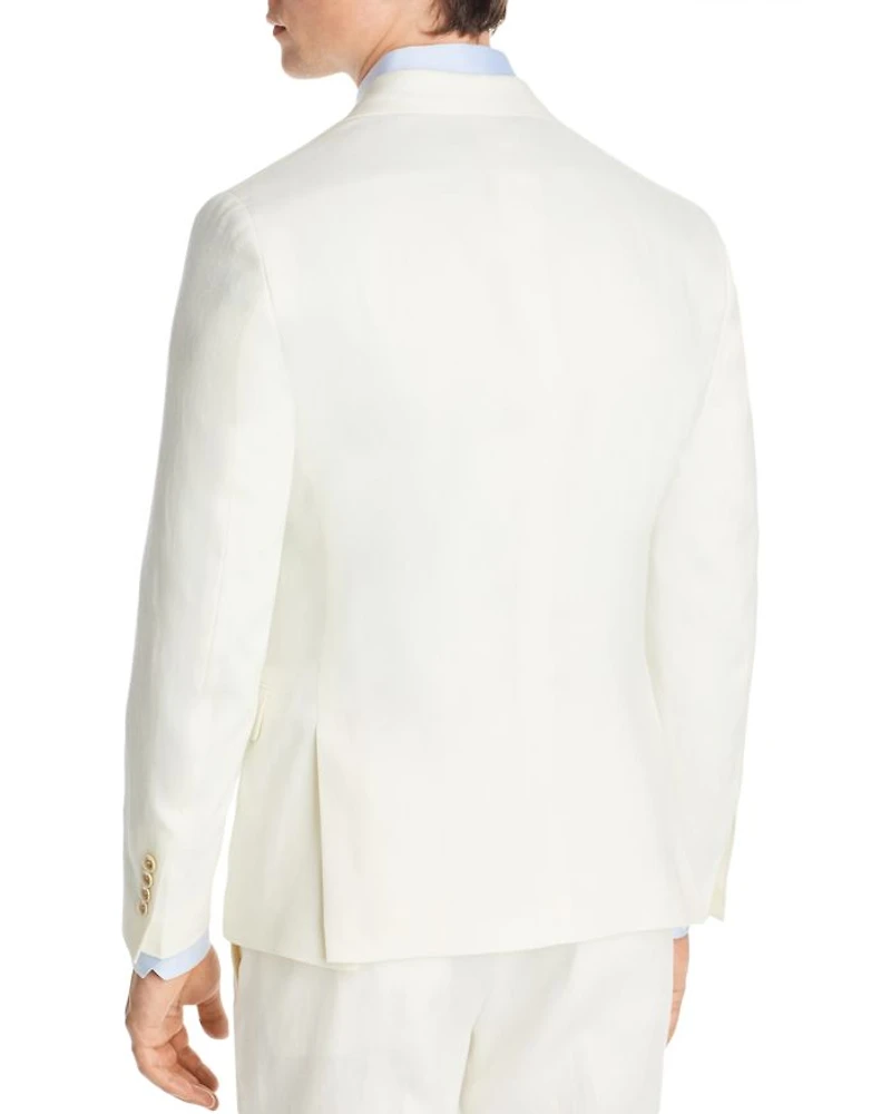 Delave Linen Slim Fit Suit Jacket