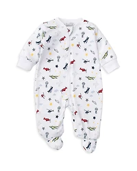 Kissy Boys' Cotton Aviators Print Footie - Baby