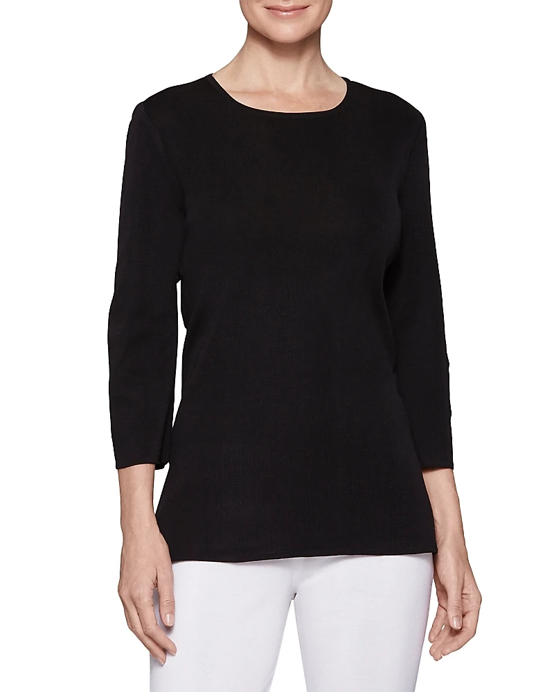 Misook Round Neck Tunic