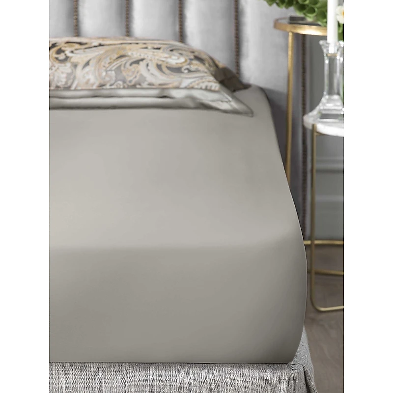 Togas House of Textiles Lorenzo Silk Flat Sheet, King - Exclusive