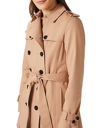 Petites Saskia Trench Coat