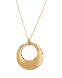 Bloomingdale's Fine Collection Graduate Circle Pendant Necklace
