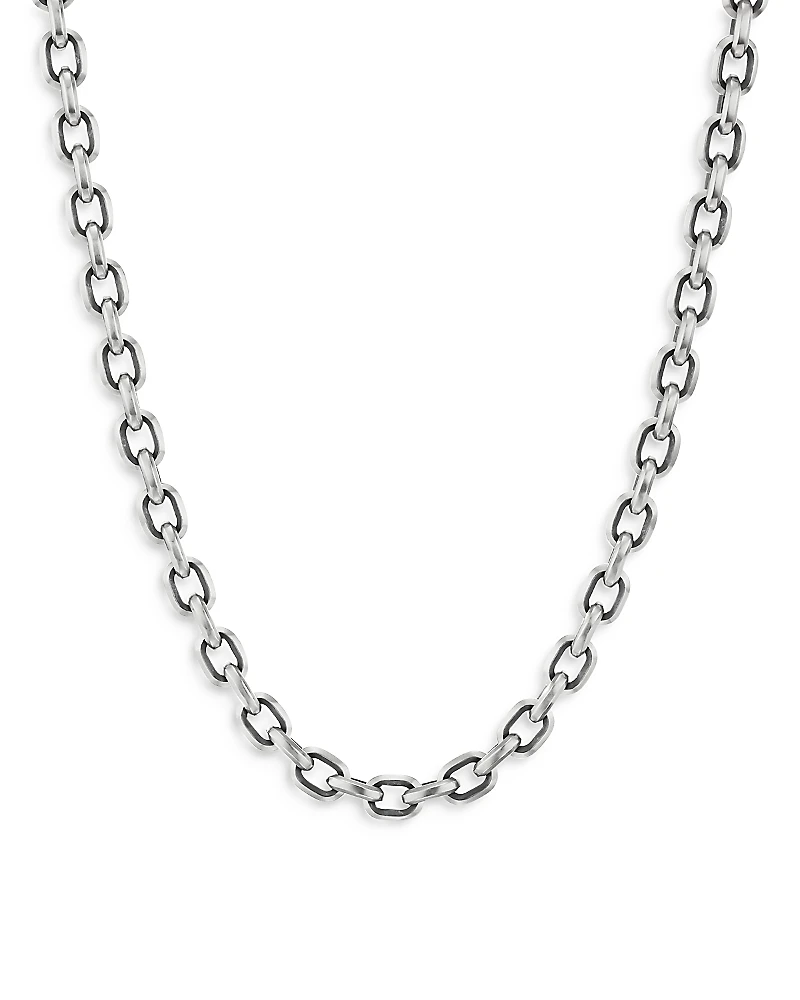 David Yurman Deco Chain Link Necklace