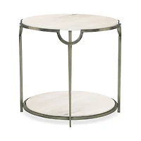 Bernhardt Morello Round End Table