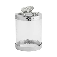 White Orchid Canisters