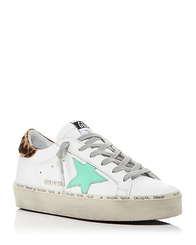 Golden Goose Women's Hi Star Real Calf Hair Low Top Sneakers