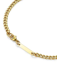 14K Yellow Gold Personalized MAMA Link Bracelet