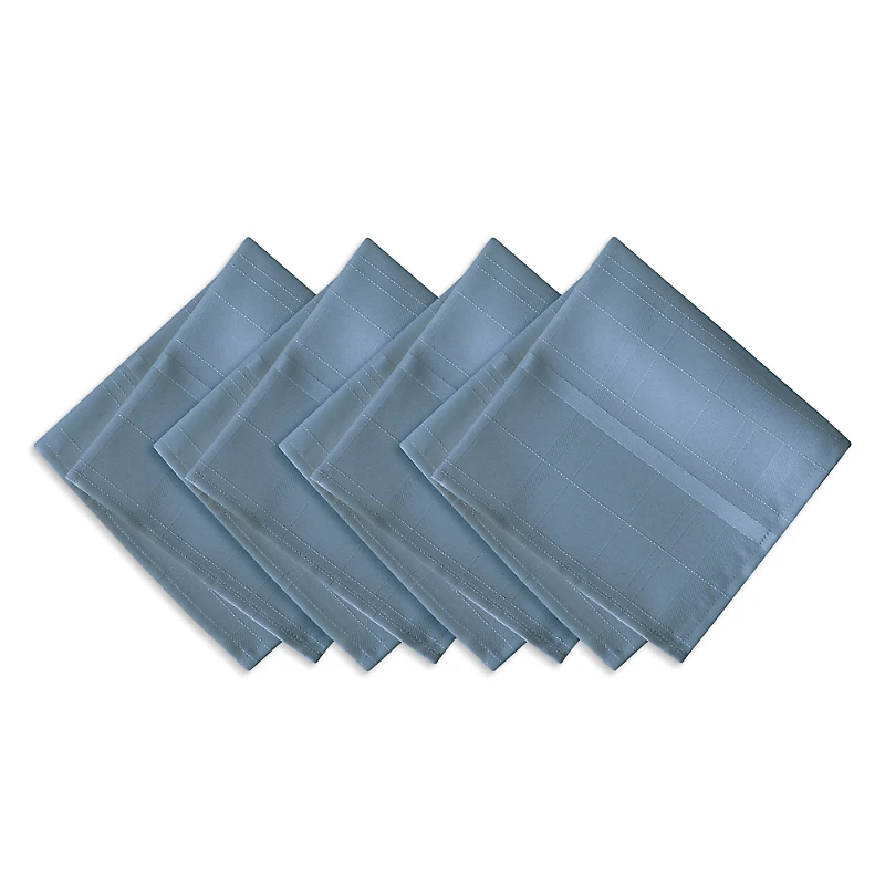 Elrene Elegance Plaid Damask Napkins