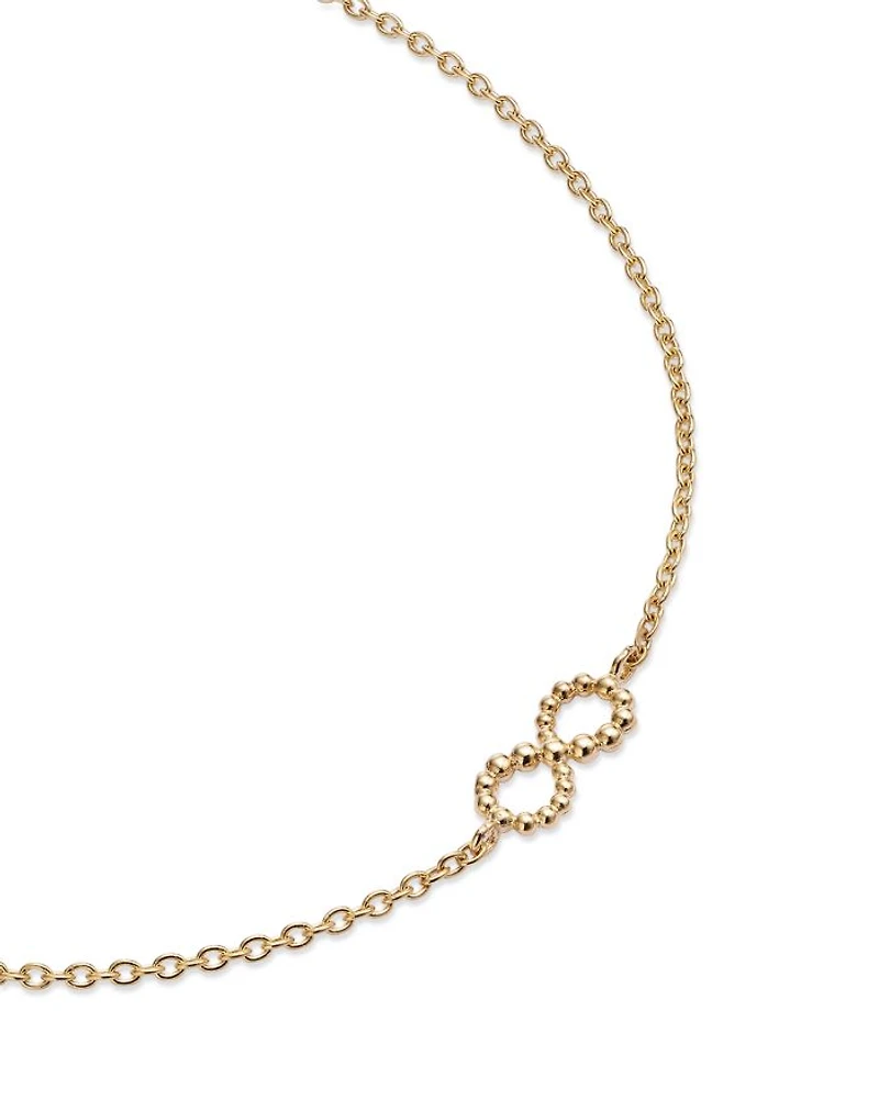 Infinity Bracelet in 14K Yellow Gold - Exclusive
