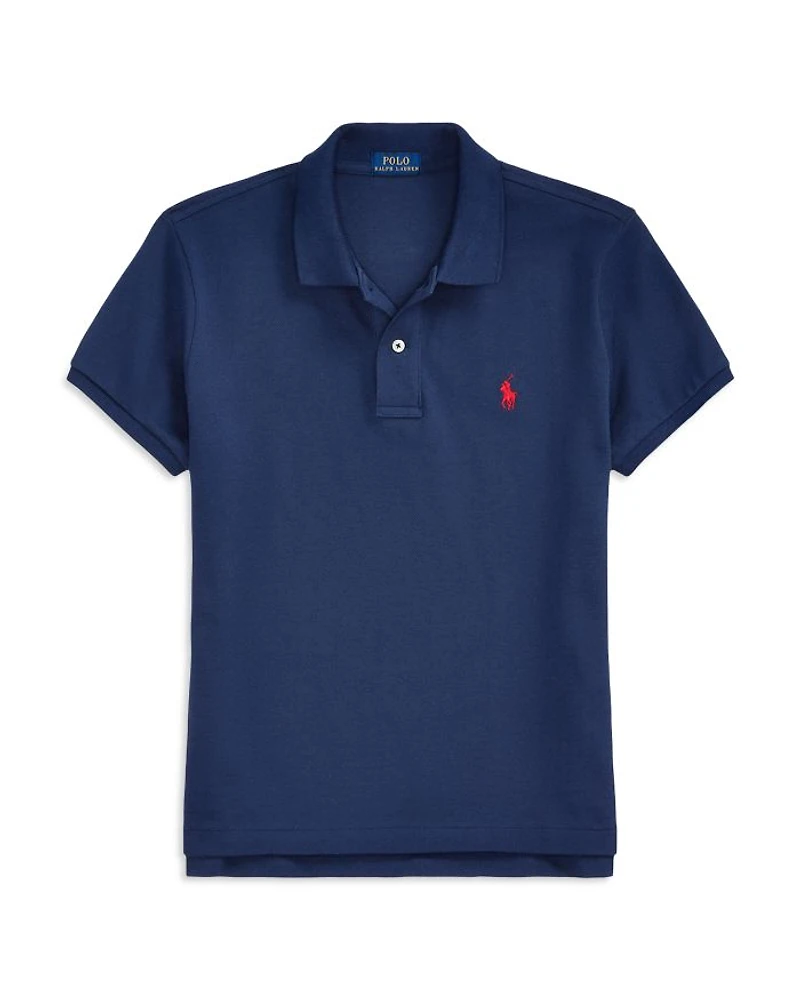 Classic-Fit Mesh Polo Shirt