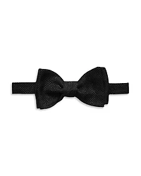 Eton Black Lurex Self Tied Bow Tie