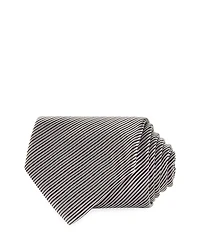 David Donahue Corded Weave Silk Tie