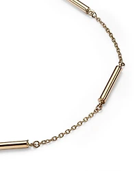 Bar Station Bracelet in 14K Yellow Gold - Exclusive