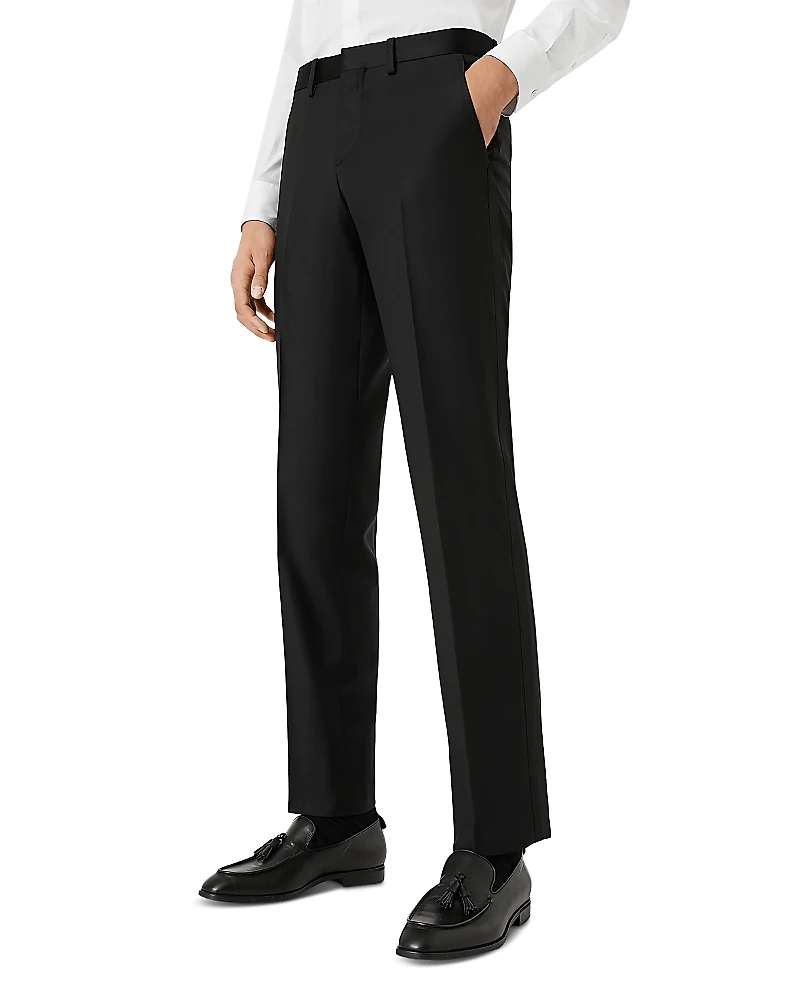 Emporio Armani Essential David Line Slim Fit Tuxedo Pants