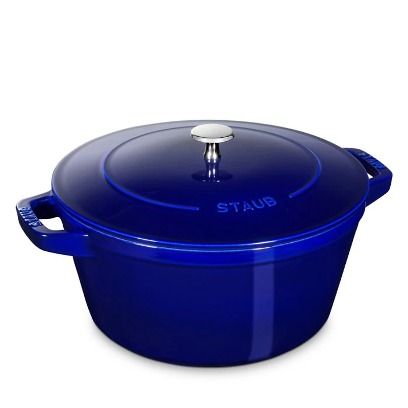 4 Pc Stackable Enameled Cast Iron Set