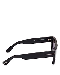 Fausto Geometric Sunglasses, 53mm