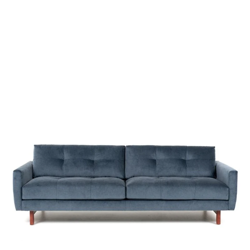 Carmet Velvet Low Profile Sofa