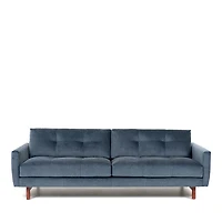 Carmet Velvet Low Profile Sofa