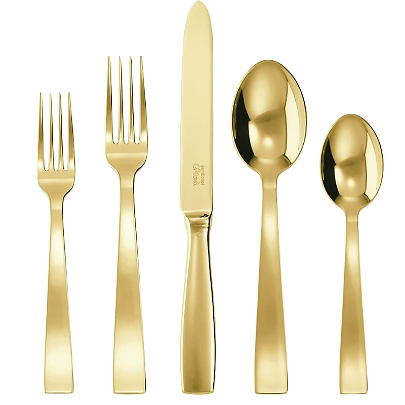 Sambonet Gio Ponti Gold 5-Piece Place Setting