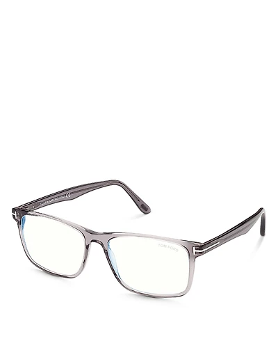 Tom Ford Men's Square Blue Light Glasses