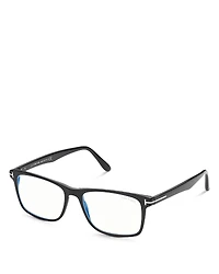 Tom Ford Men's Square Blue Light Glasses