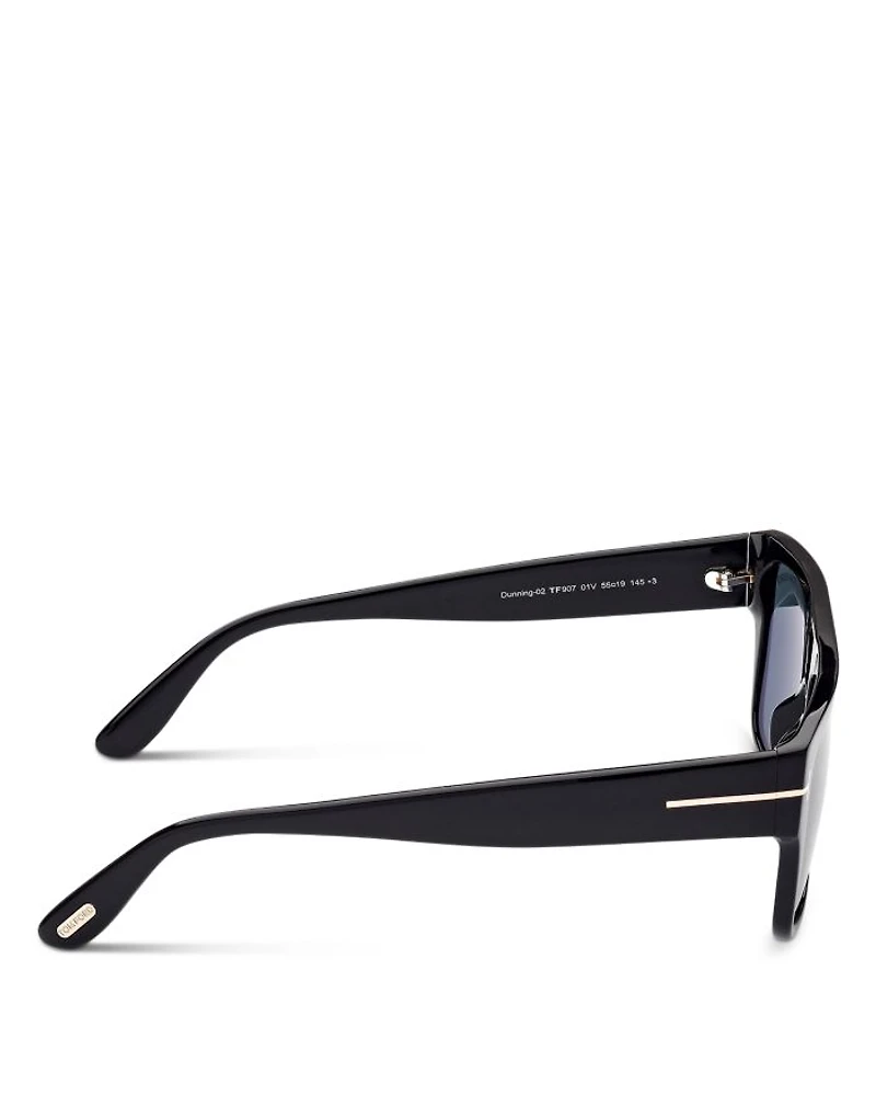 Dunning Rectangular Sunglasses, 55mm