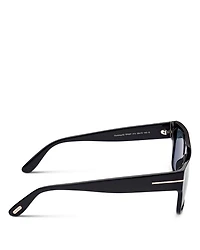 Dunning Rectangular Sunglasses, 55mm