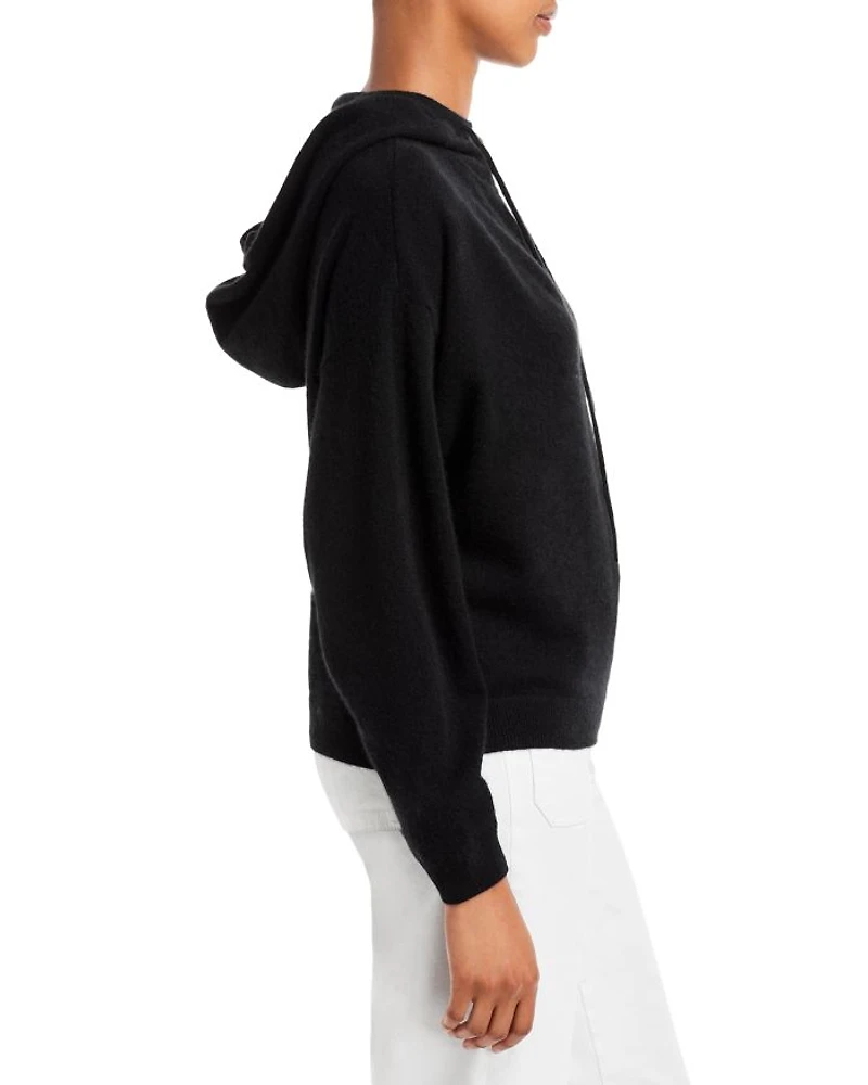 Drop Shoulder Cashmere Hoodie - Exclusive