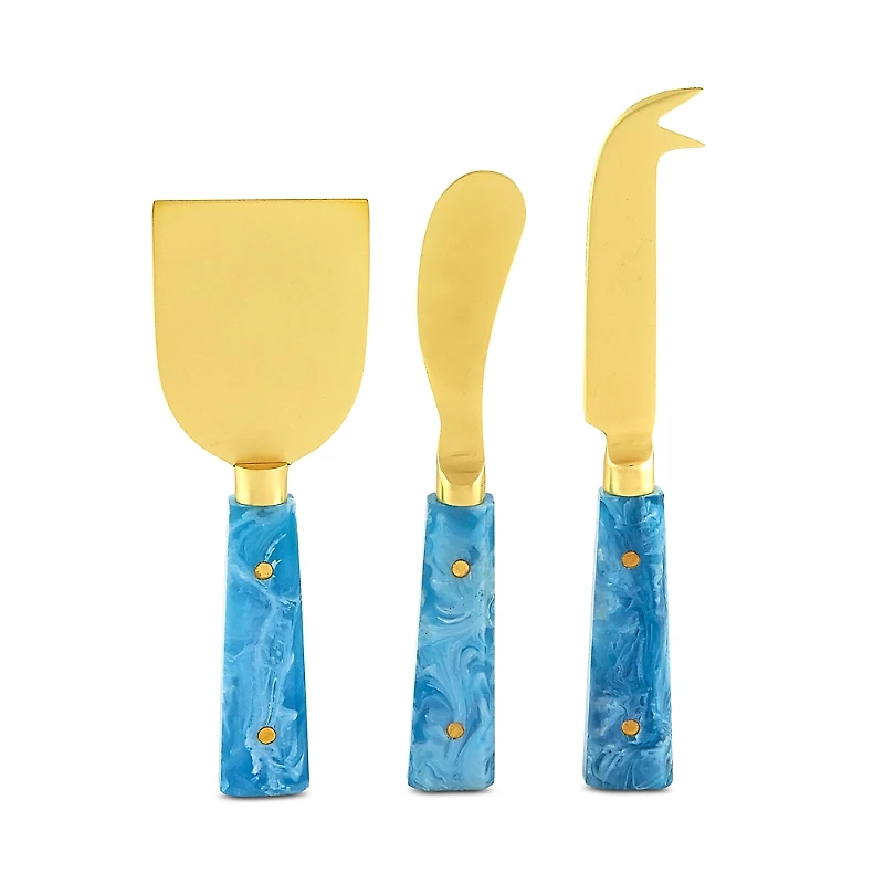 Tizo 3-Piece Cheese Set with Resin Handles