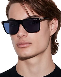 Fletcher Square Sunglasses, 57mm