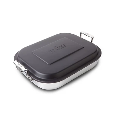Stainless Steel Covered Lasagna Pan
