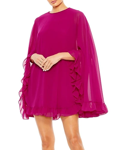 Ruffle Trim Dress