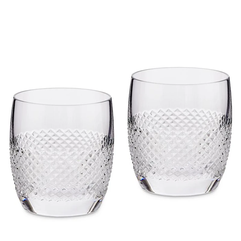 Vera Wang Diamond Mosiac Tumblers, Set of 2