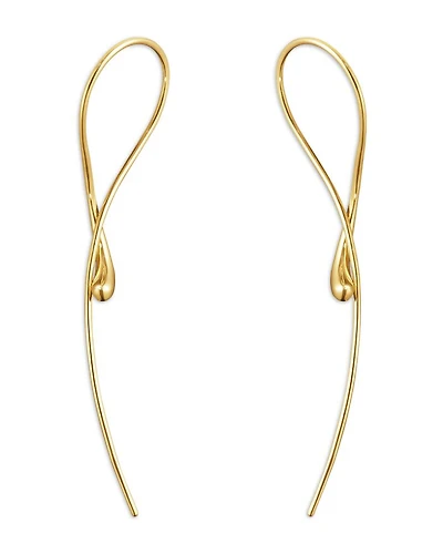 18K Yellow Gold Mercy Twist Earrings