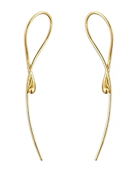 Georg Jensen 18K Yellow Gold Mercy Twist Earrings