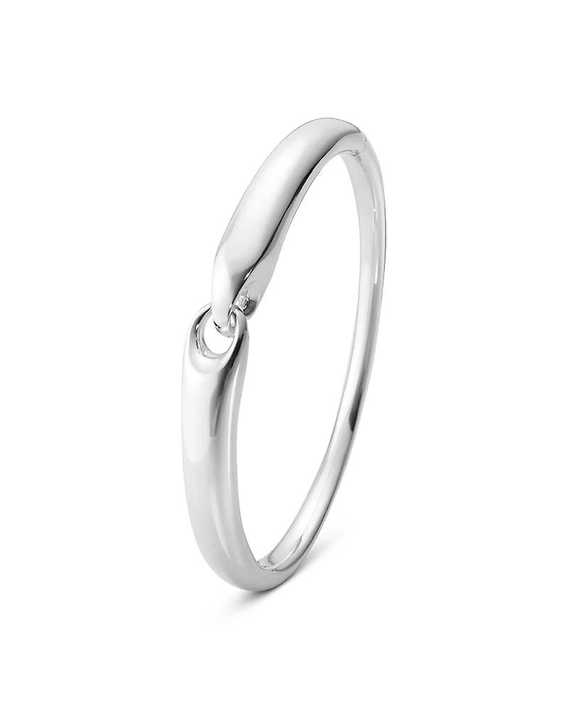 Georg Jensen Sterling Silver Reflect Joined Bangle Bracelet