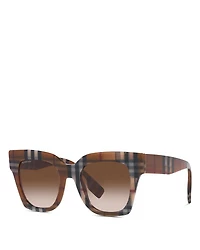 Check Square Sunglasses, 47mm