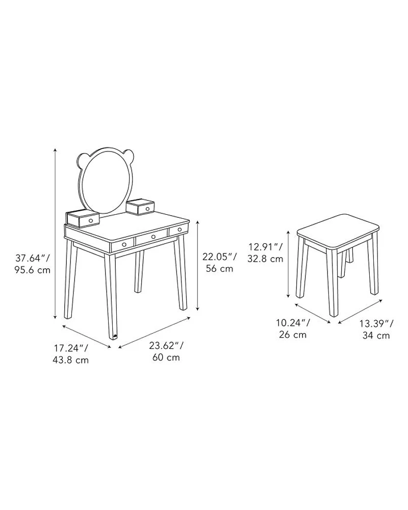 Forest Dressing Table - Ages 3+