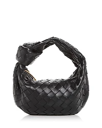 Mini Jodie Intrecciato Leather Top Handle Bag