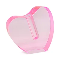 Tizo Crystal Pink Heart Shape Vase