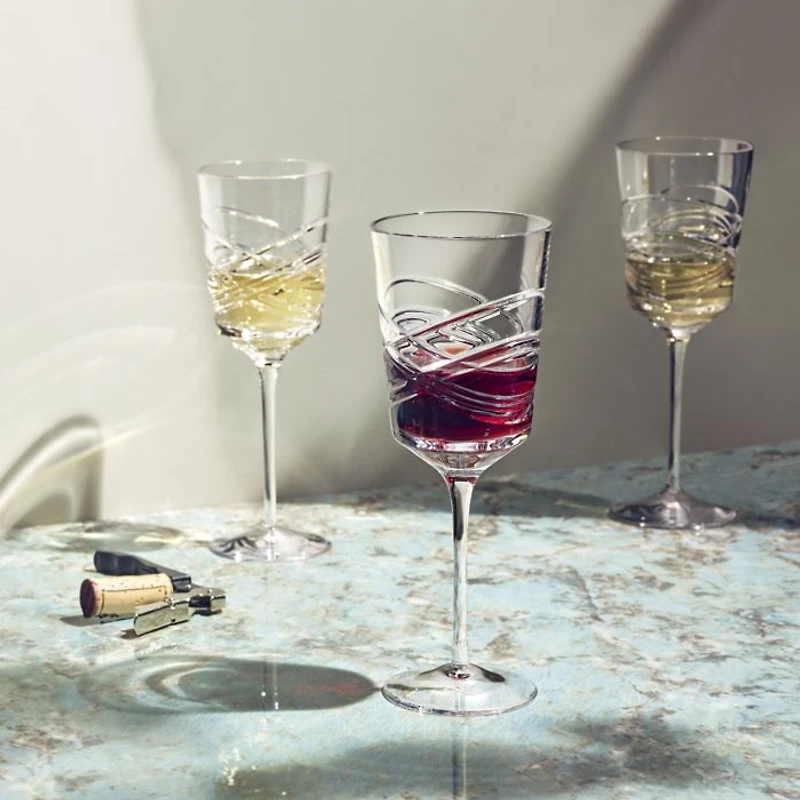 Aran Mastercraft Red Wine Glasses, Set of 2