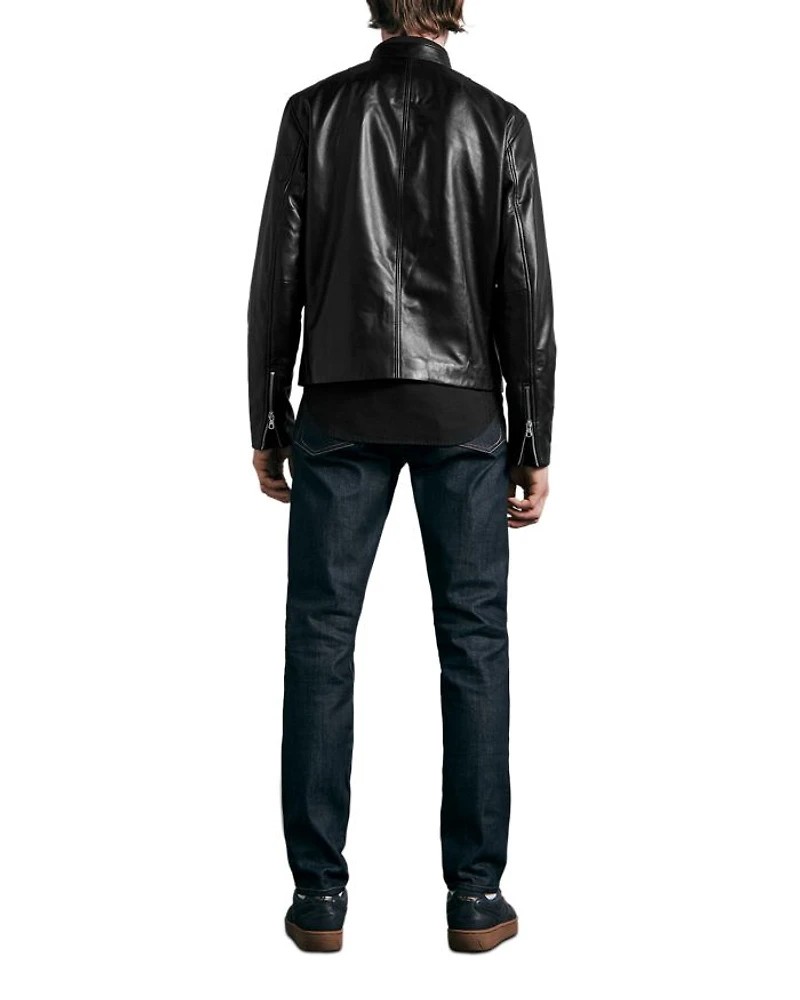 ICONS Archive Cafe Leather Racer Jacket