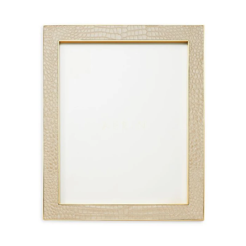 Classic Croc Leather Frame, 8" x 10"