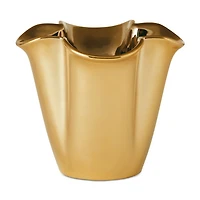 Gilded Clover Small Vase