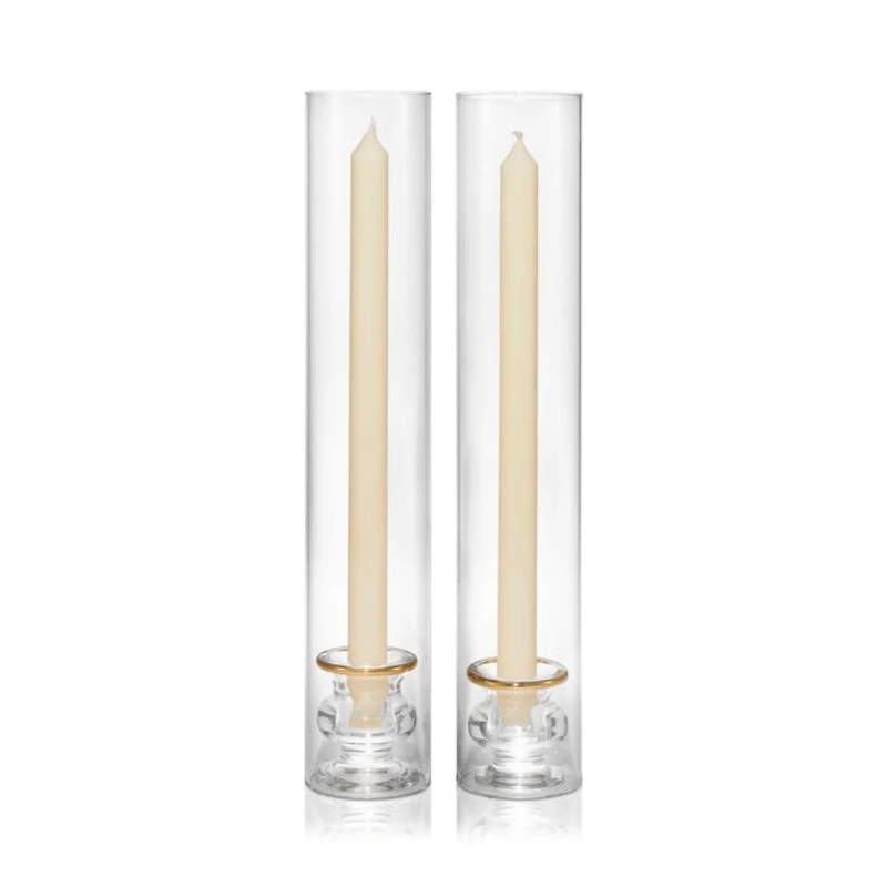 Sancia Taper Holder with Sleeve, Set of 2