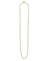 18K Yellow Gold Signature Caviar Bead Link Toggle Bracelet